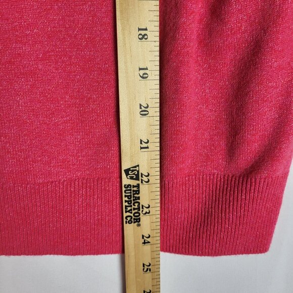 A New Day Cashmere-Like Sweater Women's Medium Pink Soft Classic NWT - Picture 4 of 7